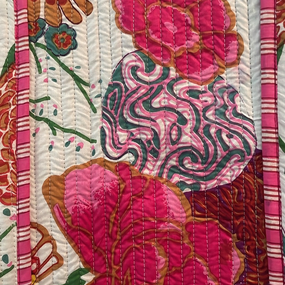 Quilted cotton tote bag - Picture 3 of 6